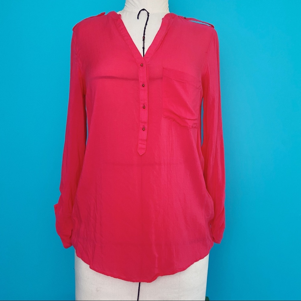 Pink Zara Blouse!